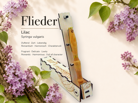 Fliederkugelschreiber, inkl. Magic Pen Box